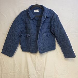 Back Beat Co. Indigo Quilted Jacket